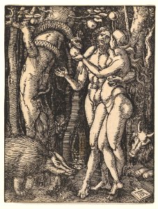 The Fall of Man, from The Small Passion MET DP820435