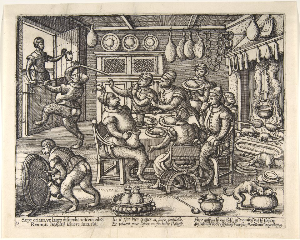 The Fat Kitchen, from the series Monkeys MET DP808188