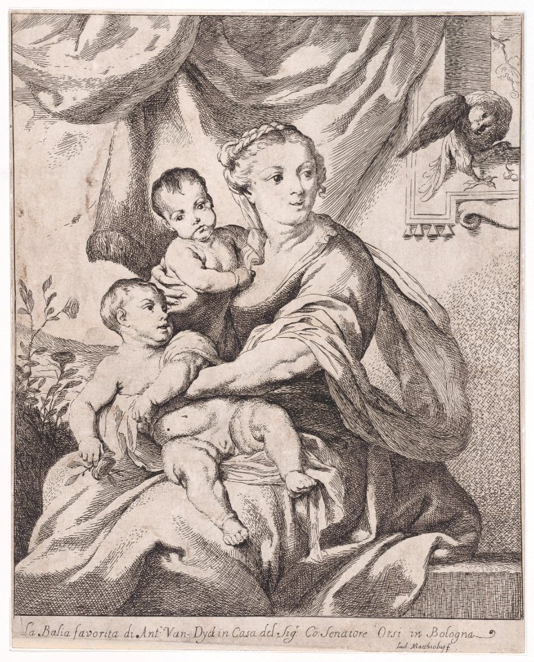 The favorite nanny (La balia favorita) Met DP889629