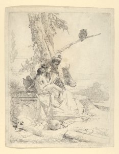The Family of the oriental Peasant, from the Scherzi MET DP854172