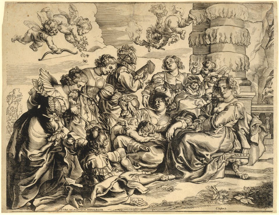 The Garden of Love (left block) MET DT11773