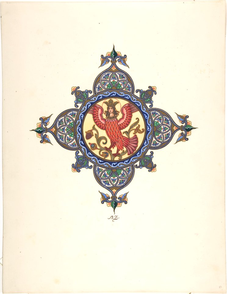 Tailpiece -Firebird as Tsarevna- MET DP804770