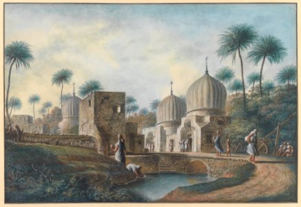 Tombs of Great Arab Saints to be seen in the Neighborhood of Rosetta, Egypt MET DP222150