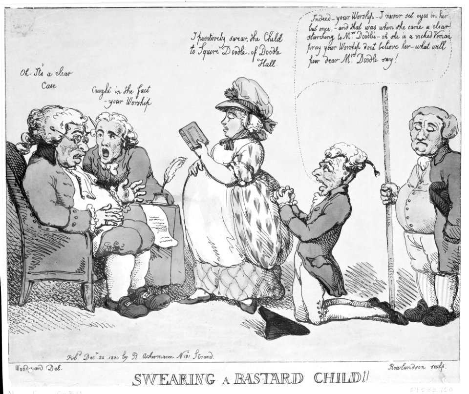 Swearing a Bastard Child! MET MM58074