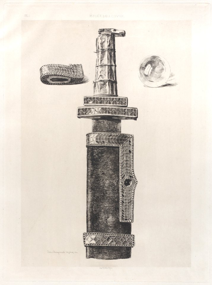 Sword of Childeric and Chrystal Globe Met DP886896