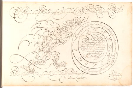 T'Magazin oft Pac-huys der Loffelÿcker Penn-const (The Store Room or Ware House of the Praiseworthy Art of the Pen) MET DP160322