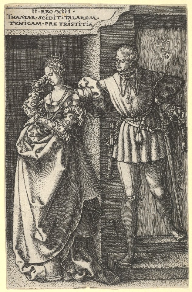 Tamar Turned Out of Amnon's House, from The Story of Amnon and Tamar MET DP836633