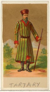 Tartary, from the Natives in Costume series (N16), Teofani Issue, for Allen & Ginter Cigarettes Brands MET DP834895