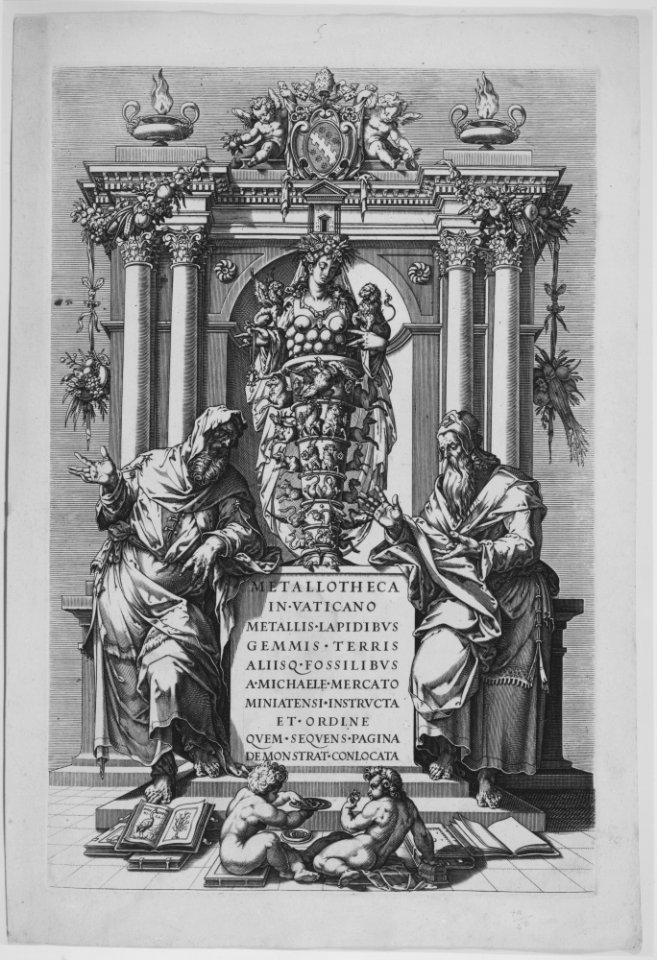 Tomb and Medals of Pope Sixtus V MET MM89127