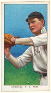 Sweeney, New York, American League, from the White Border series (T206) for the American Tobacco Company MET DP845120