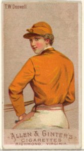 T.W. Doswell, from the Racing Colors of the World series (N22a) for Allen & Ginter Cigarettes MET DP835162