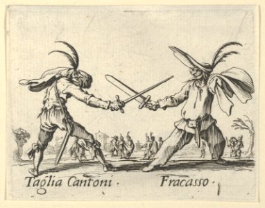Taglia Cantoni - Fracasso, from the Balli di Sfessania MET DP846868