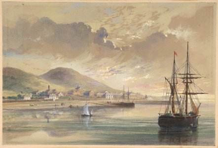 Valentia in 1857-1858 at the Time of the Laying of the Former Cable MET DP801238