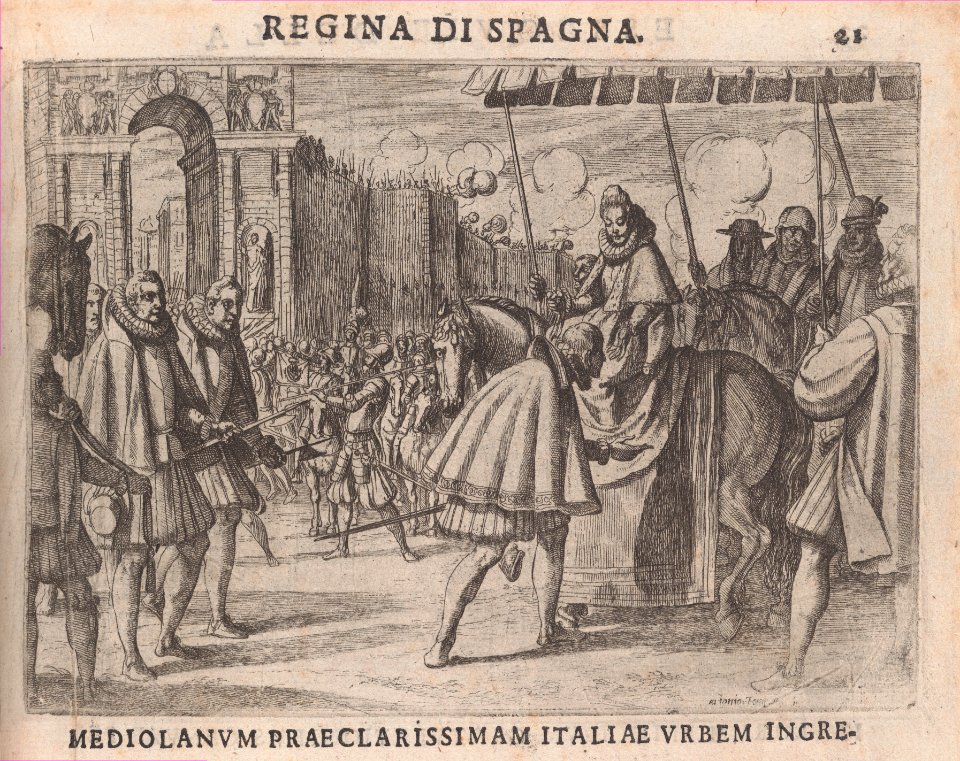 Triumphal Entry of Margaret of Austria into Milan, from The Life of Margaret of Austria, plate 10 MET DP-13104-01