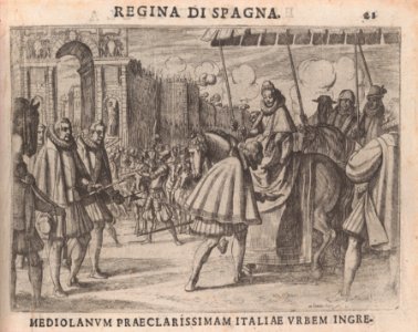 Triumphal Entry of Margaret of Austria into Milan, from The Life of Margaret of Austria, plate 10 MET DP-13104-01