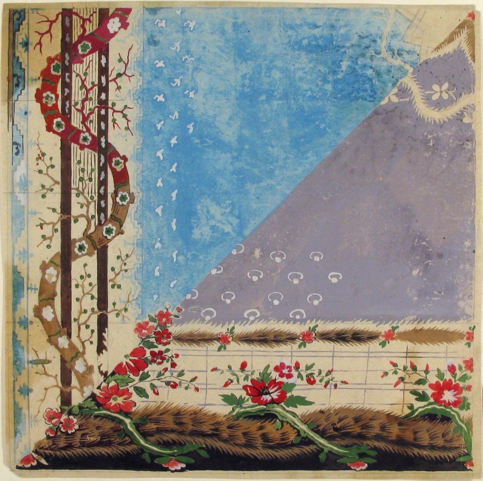 Two Alternate Decorative Designs for Ceiling MET 59.608.101