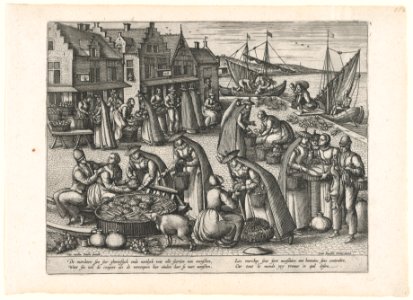 Vegetable Market, from the pair Meat Market and Vegetable Market MET DP864817