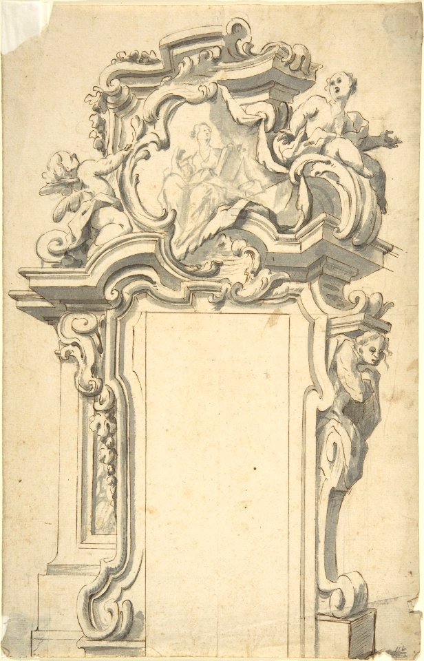 Two alternate Designs for a frame of door MET DP803464