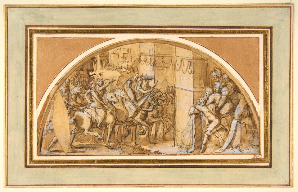 Triumphal Entry into a City MET DP811555