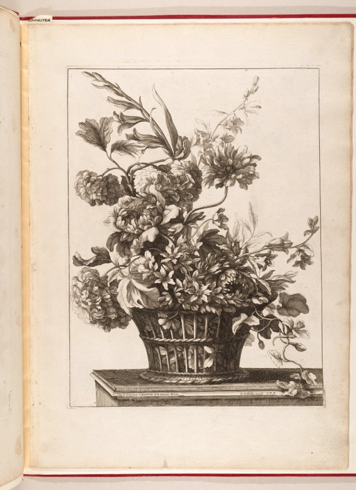 Upright Baskets of Flowers MET DP210749