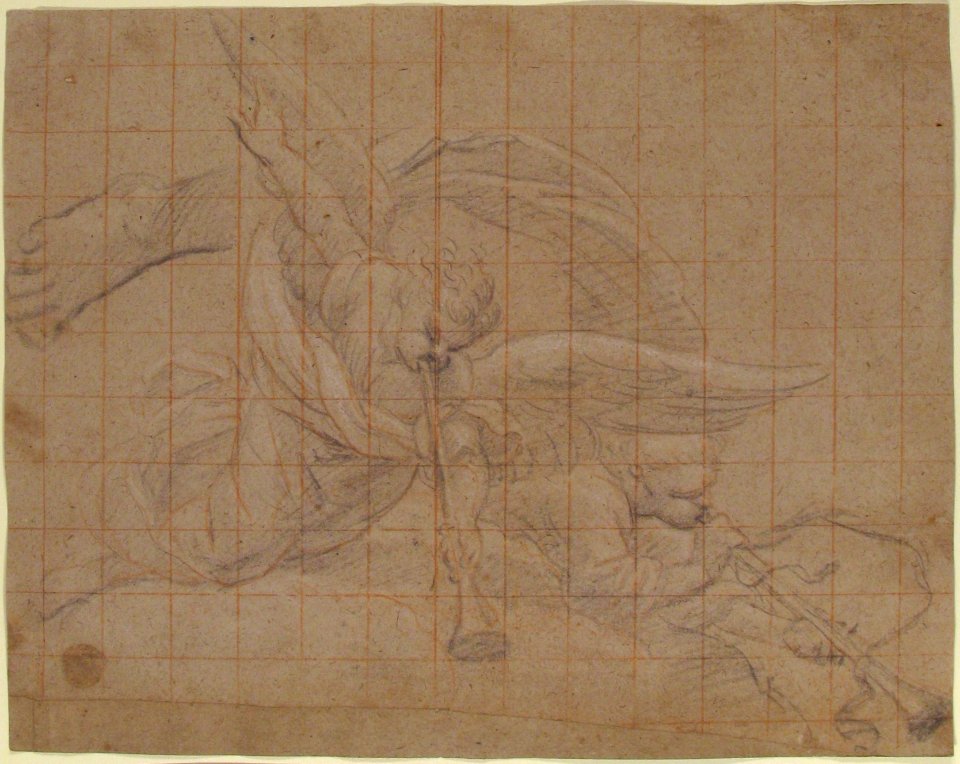 Two Angels, Study for the Val de Grâce MET 2003.264
