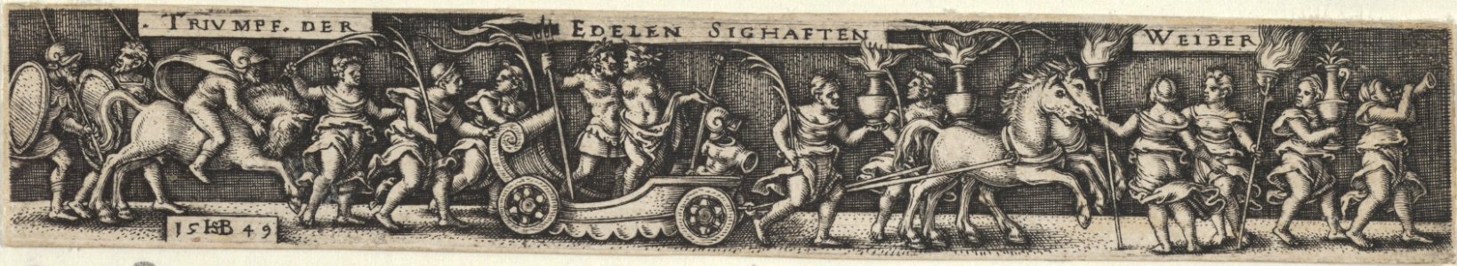Triumphal Procession of the Noble Glorious Women MET DP837012