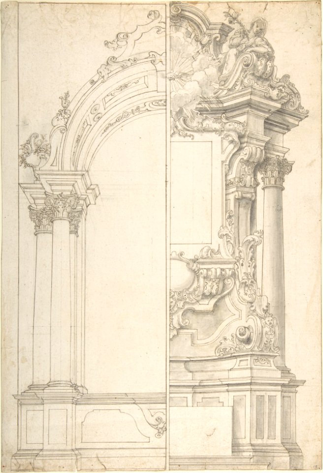 Two Alternate Designs for an Altar MET DP803480
