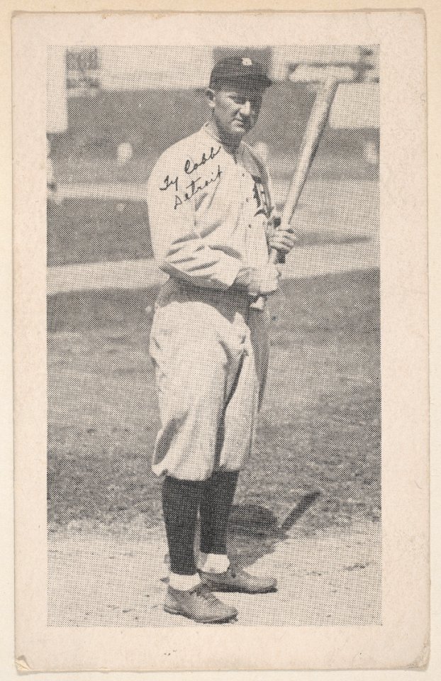 Ty Cobb, Detroit, from Baseball strip cards (W575-2) MET DPB881954