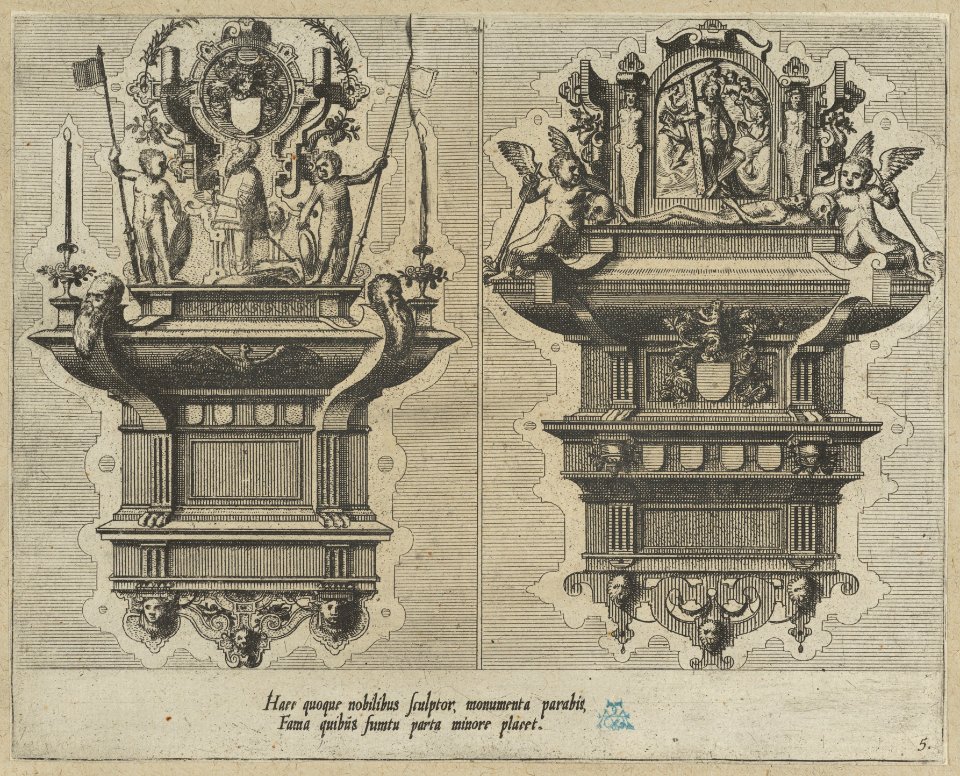 Twenty album pages with prints from the series ‘Coenotaphiorum’ MET DP842141
