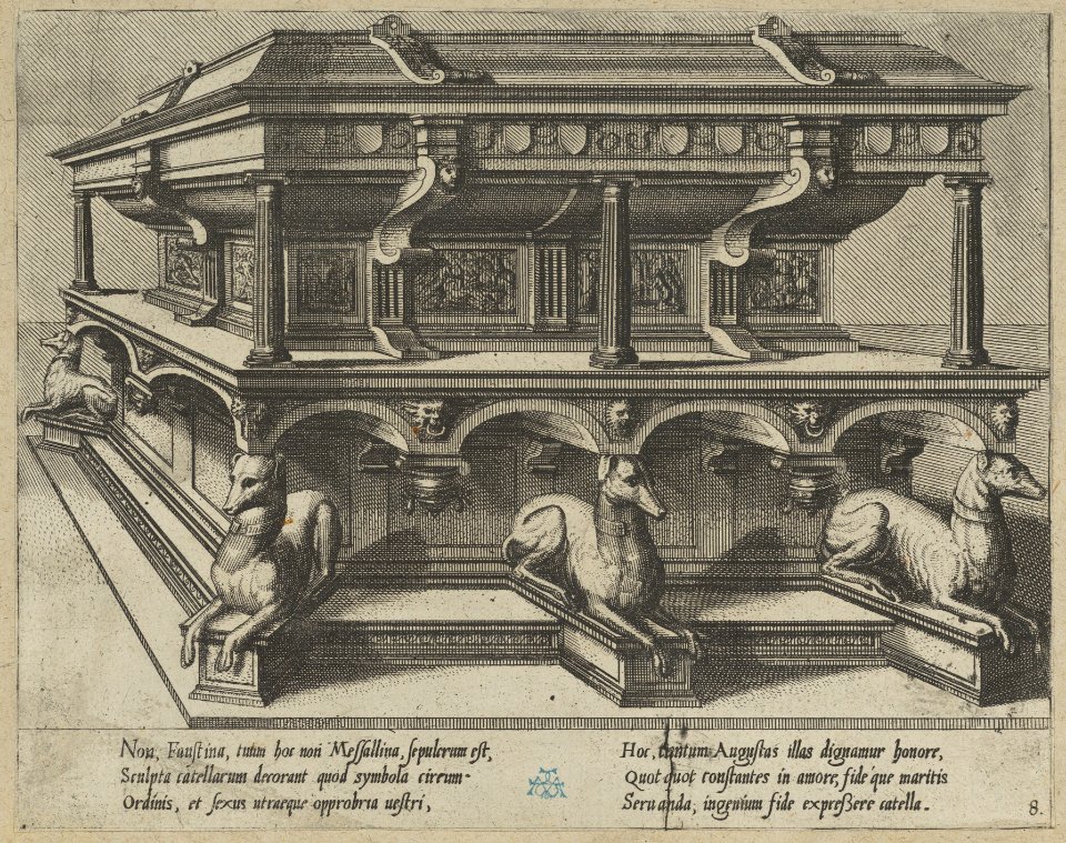 Twenty album pages with prints from the series ‘Coenotaphiorum’ MET DP842135
