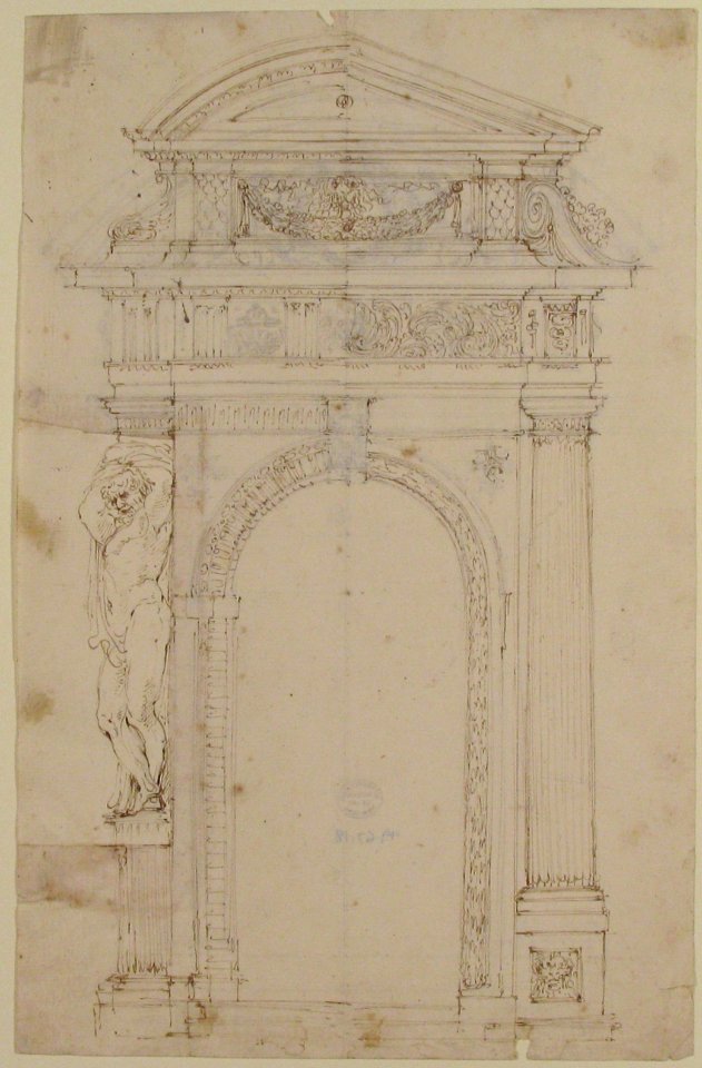 Two Alternate Designs for Triumphal Arch MET 49.67.18