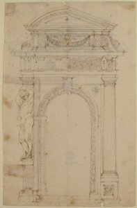 Two Alternate Designs for Triumphal Arch MET 49.67.18