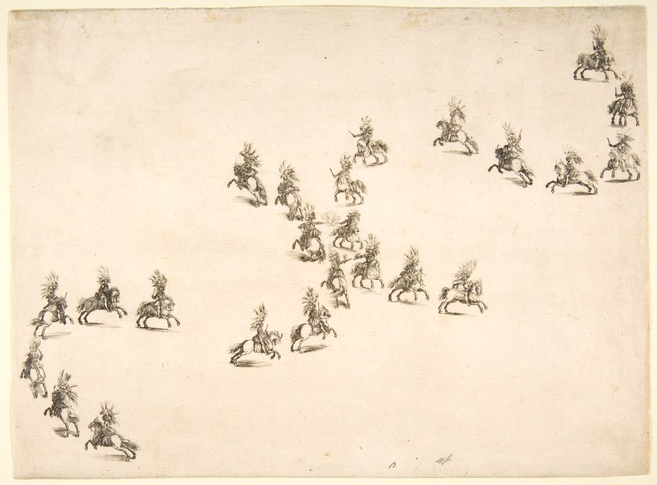Twenty-four Cavaliers Form a Double S MET DP817254