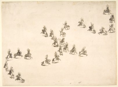 Twenty-four Cavaliers Form a Double S MET DP817254