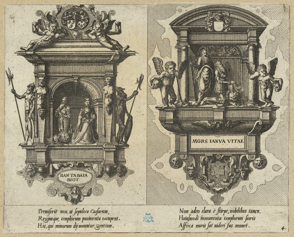 Twenty album pages with prints from the series ‘Coenotaphiorum’ MET DP842139