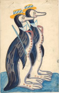 Two penguins MET DP804812