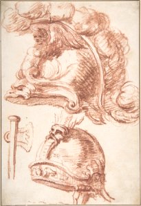 Two Studies of Plumed Helmets MET DP808081