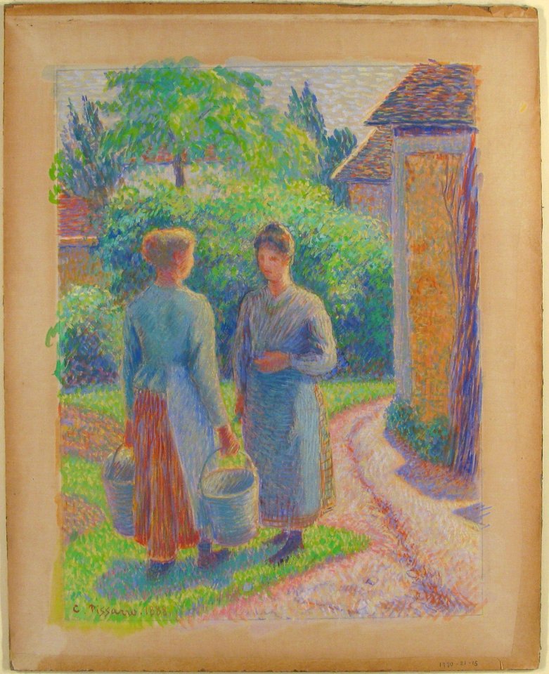 Two Women in a Garden MET 1980.21.15
