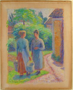 Two Women in a Garden MET 1980.21.15
