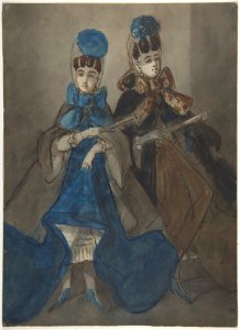 Two Women with Fans MET DP806713