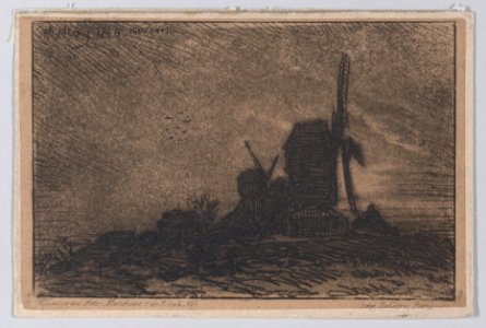 Two Windmills in Montmartre Met DP886963