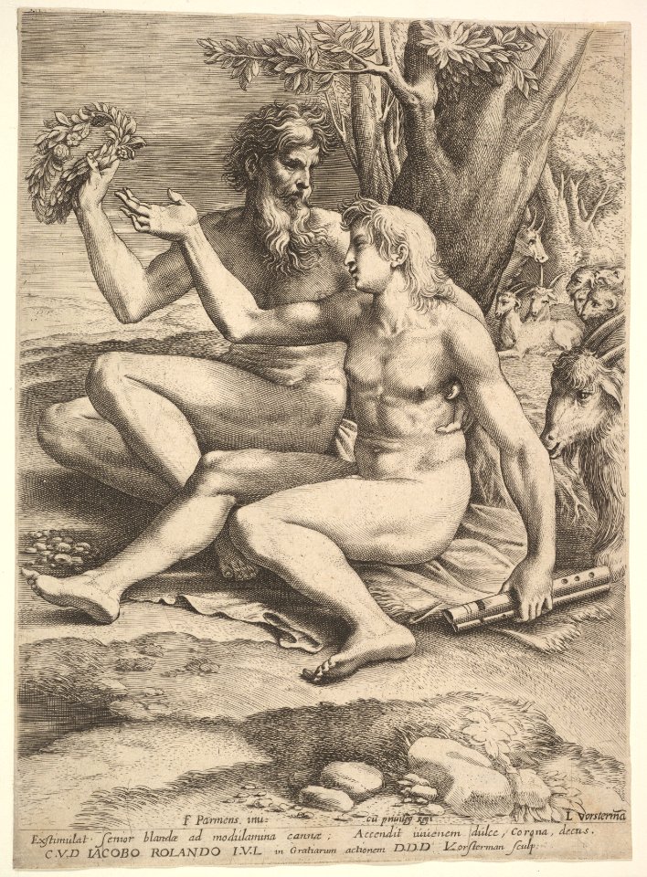 Two Nude Shepherds MET DP826140