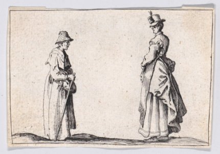 Two Women in Profile Met DP888338