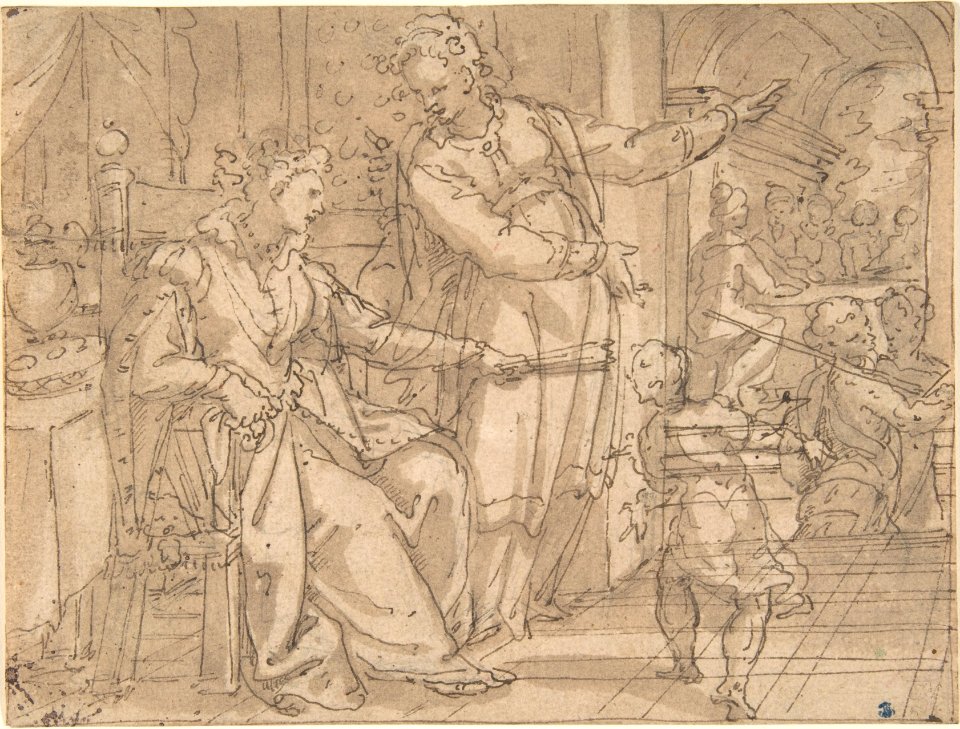 Two Women Talking MET DP803118
