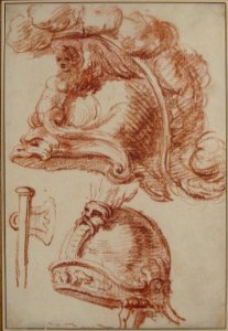 Two Studies of Plumed Helmets MET 1971.513.43
