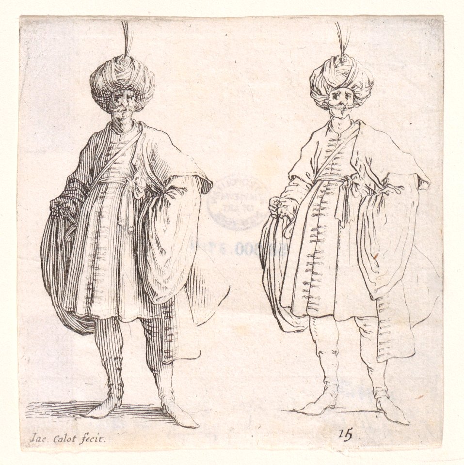 Turk Wearing Turban Met DP888229