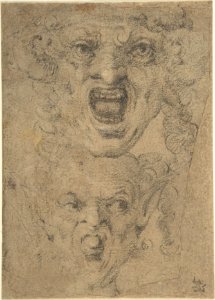 Two Studies for a Grotesque Head MET DP801975