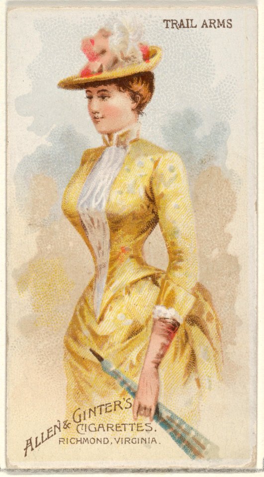 Trail Arms, from the Parasol Drills series (N18) for Allen & Ginter Cigarettes Brands MET DP834993