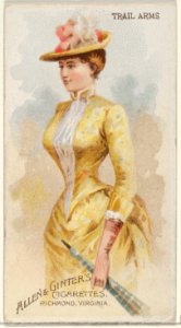 Trail Arms, from the Parasol Drills series (N18) for Allen & Ginter Cigarettes Brands MET DP834993