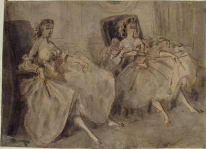Two Seated Women MET 37.165.94